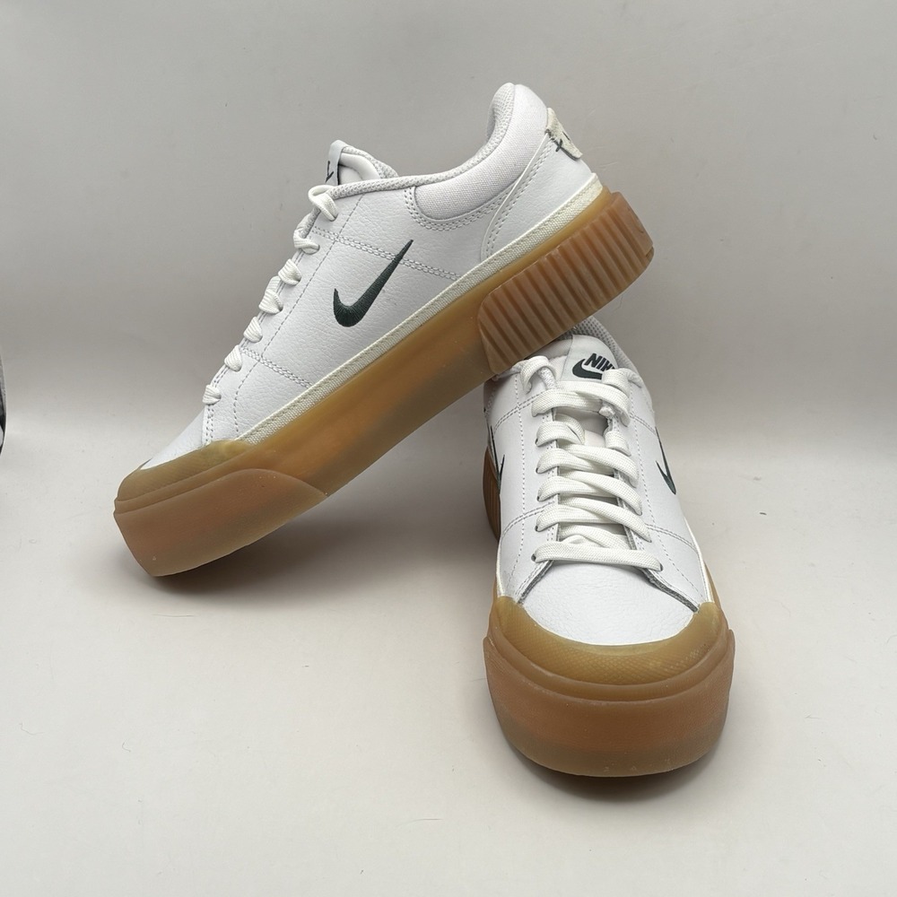 Nike Court Legacy Lift White Vintage Green Gum FV5526-100 Women's Size 6.5 US - Picture 5 of 10